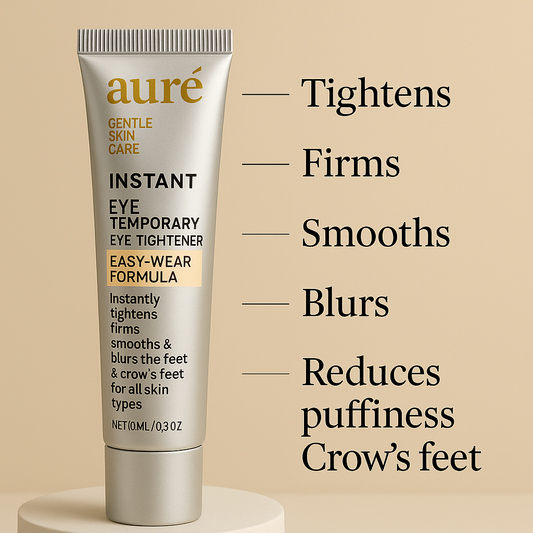 Auré 3-Piece Bundle + FREE Eye Cream Applicator Brush Set